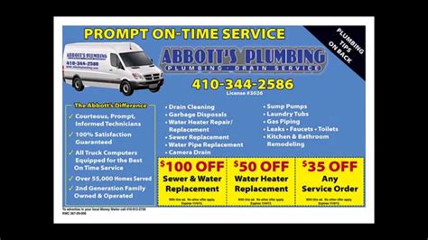 Plumbing Baltimore, MD | Plumbers Baltimore, MD | Abbott's Plumbing ...