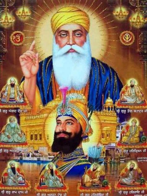 Sikh Ten Gurus Photo. | Guru pics, Guru nanak ji, Guru nanak photo