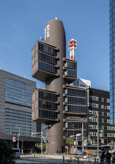 Shizuoka Newspaper Company Building (Chuo, 1967) | Structurae