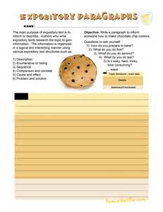 This is a fun expository writing worksheet designed to walk a student ...