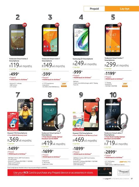 Vodacom Specials 7 February - 6 March, 2017