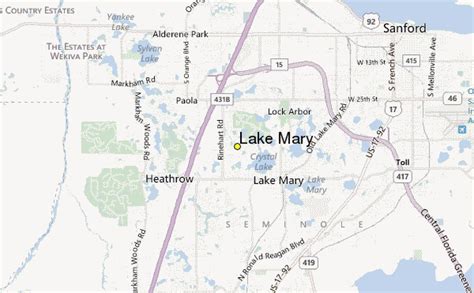 Lake Mary Weather Station Record - Historical weather for Lake Mary, Florida