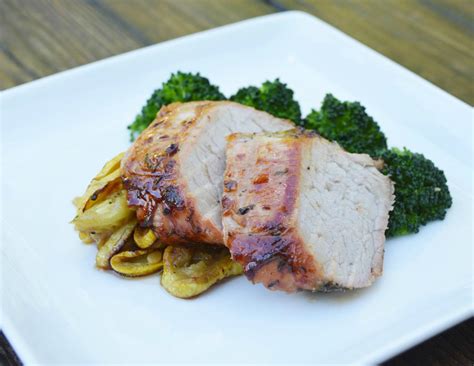 Pork loin rotisserie recipe dinner grilled roasted meat