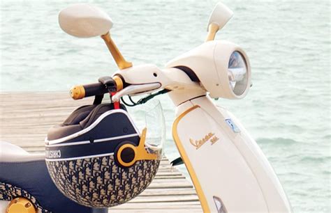 Here's The Lowdown On The Incredible Collaboration Between Dior And Vespa