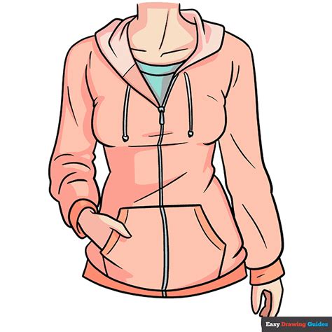 How to Draw an Anime Hoodie - Easy Step by Step Tutorial