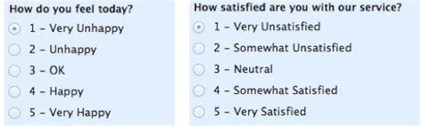 Types of data measurement scales: nominal, ordinal, interval, and ratio