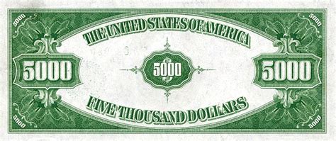 5000 Dollar Bill | Learn About This Bill and Its Value