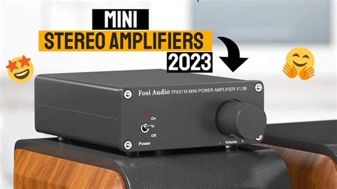 Best Mini Stereo Amplifier In 2023 | Top 5 Mini Audio Amplifiers Review ...