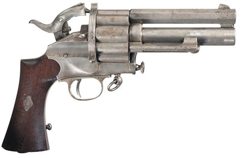 Rare LeMat Cartridge Two-Barrel Revolver | Rock Island Auction