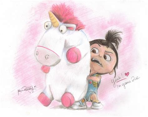 Despicable Me Unicorn Drawing at GetDrawings | Free download