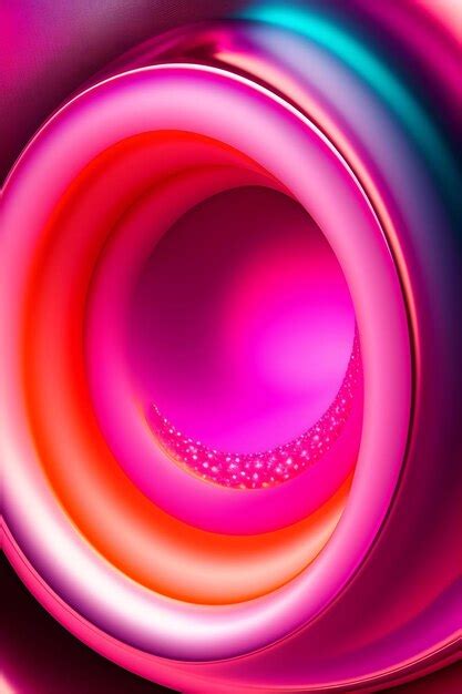 Premium AI Image | abstract pink background Pearlescent Inside a conch ...