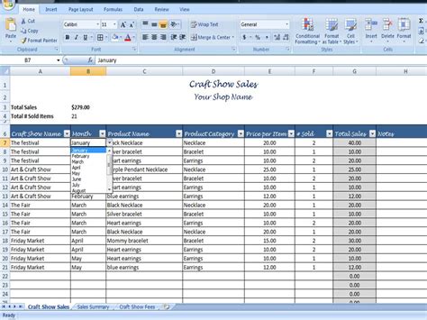 Sales Tracking Excel Template