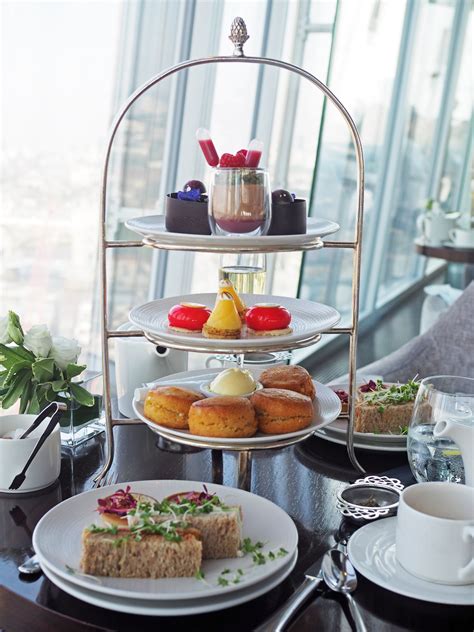 Afternoon Tea With London At Aqua Shard - Fresh And Fearless