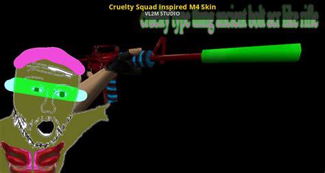 Cruelty Squad inspired M4 Skin [Counter-Strike 1.6] [Mods]