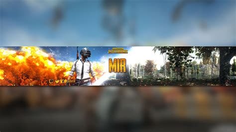 Create a youtube banner game of PUBG cool | Youtube banners, Youtube banner backgrounds, Youtube ...