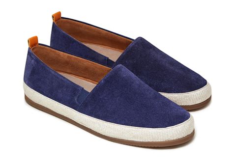 Navy Espadrilles for Men | MULO shoes | Handmade Premium Suede