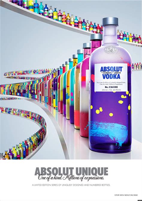 Absolut Vodka's 'Unique': Company Releases 4 Million One-Of-A-Kind ...