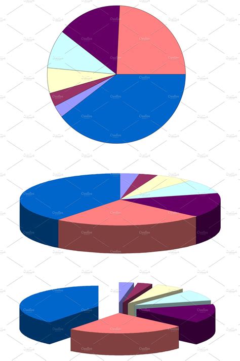 Pie chart | Illustrations ~ Creative Market