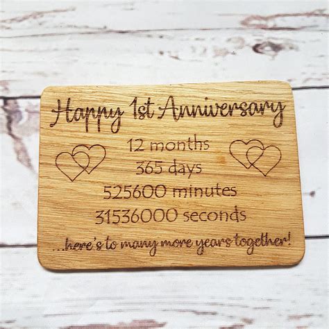 Wooden Celebrations Postcards I 5th Anniversary Cards I Wedding Cards ...