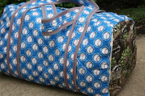 Quilted Duffle Bag - Sew Sweetness