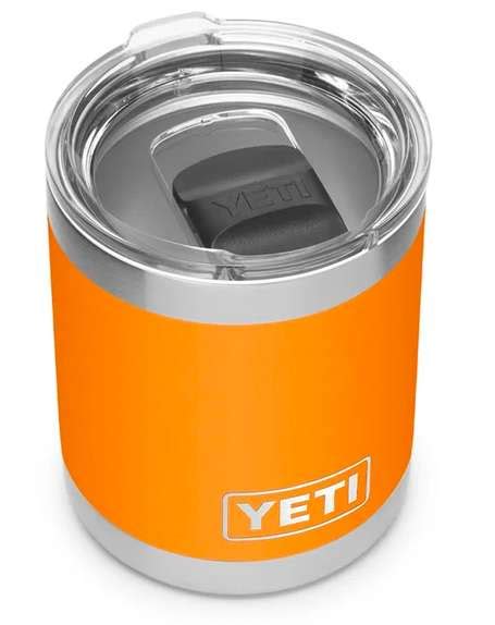 YETI Rambler 10oz Lowball with Magslider Lid - King Crab Orange