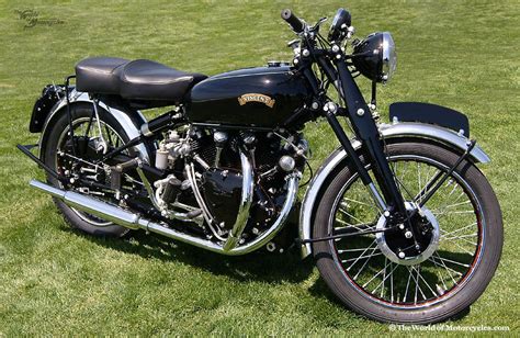 Vintage 1951 Vincent Black Shadow 'Series C' Motorcycle British Motorcycles, Cool Motorcycles ...