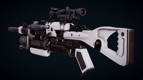 Free Conceptual Sci Fi Sniper Rifle 3d Model | Porn Sex Picture
