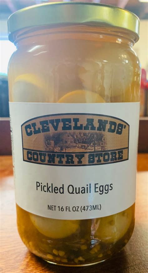 Pickled Quail Eggs – Clevelands’ Country Store