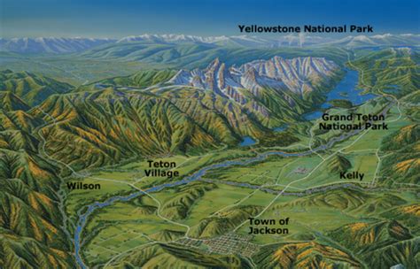 10+ Jackson hole grand teton national park map wallpaper ideas – Wallpaper