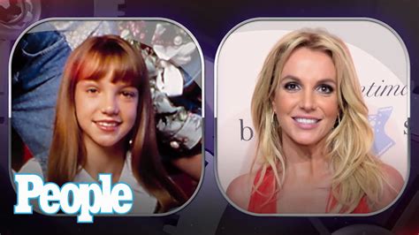 Britney Spears's Evolution of Looks | People - YouTube