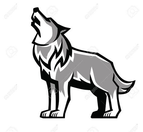 Wolf Howling Clipart | Free download on ClipArtMag