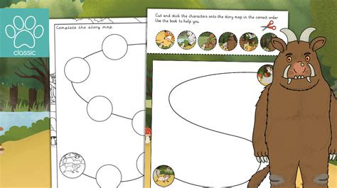 Teacher's Pet » The Gruffalo Story Map