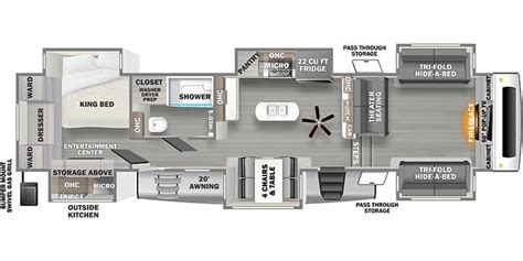 2022 Forest River Sierra Luxury 379FLOK (Fifth Wheel) Specs & Features ...