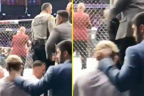 New footage reveals exactly how Conor McGregor vs Khabib Nurmagomedov brawl at UFC 229 started ...