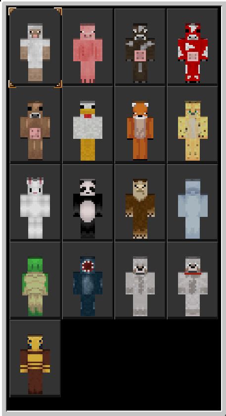 Minecraft Animals Pack - MC Skin Packs | minecrafts.us