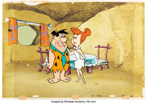 Flintstones rare animation cel setup - ayanawebzine.com