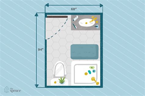 15 Free Bathroom Floor Plans You Can Use