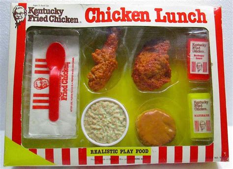 Kentucky Fried Chicken Play Set Toys: KFC Plastic Fun | Play food ...