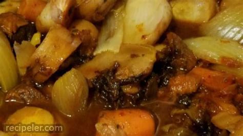 Slow Cooker Root Vegetable Tagine