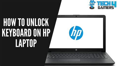 How To Unlock Keyboard On HP Laptop [SOLVED] - APICSUD