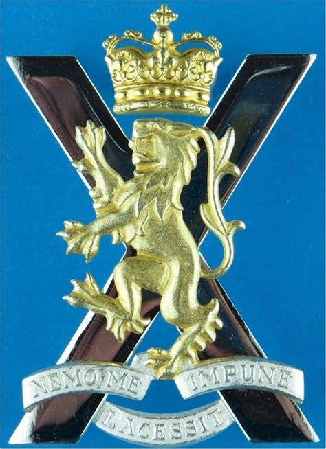 Royal Regiment Of Scotland army cap badge | Badge, Military insignia, Army cap