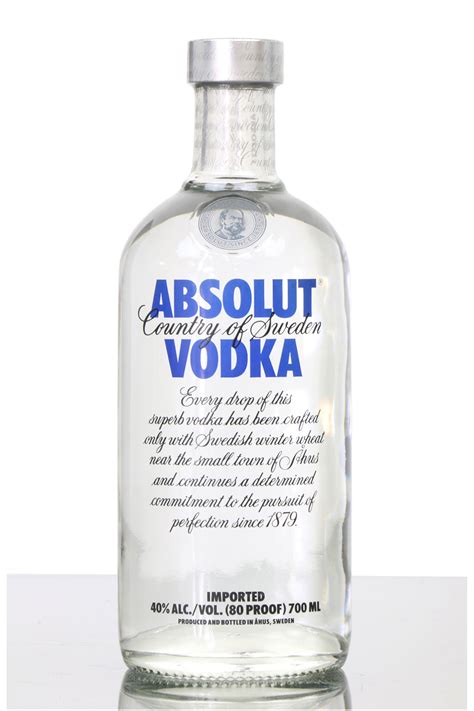 Absolut Original Vodka - Just Whisky Auctions