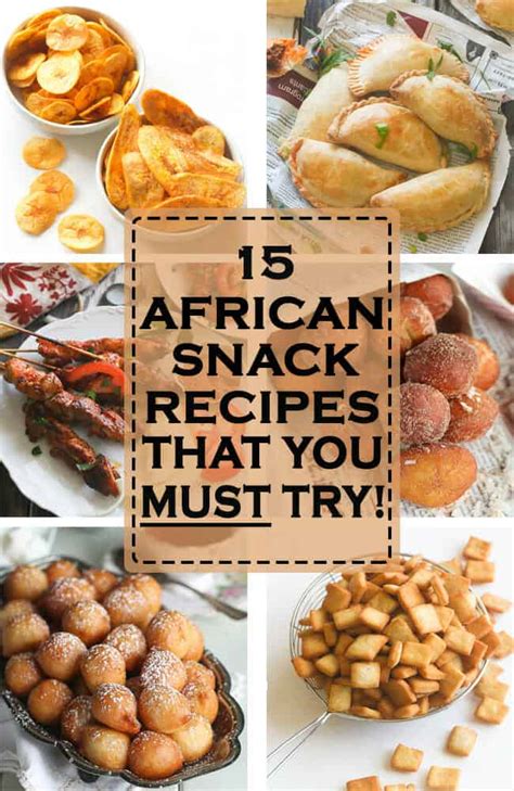 African Snacks and Appetizers