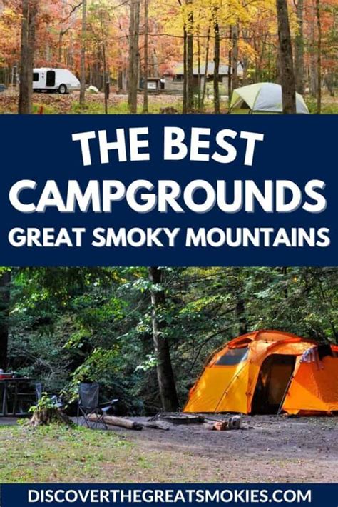 The Best Campgrounds In The Great Smoky Mountains, TN - Discover the Great Smokies