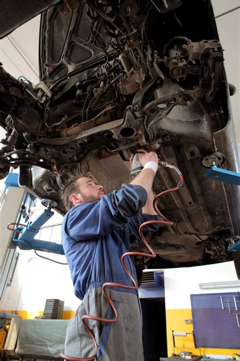 Auto service stock photo. Image of people, repair, pressure - 8668238