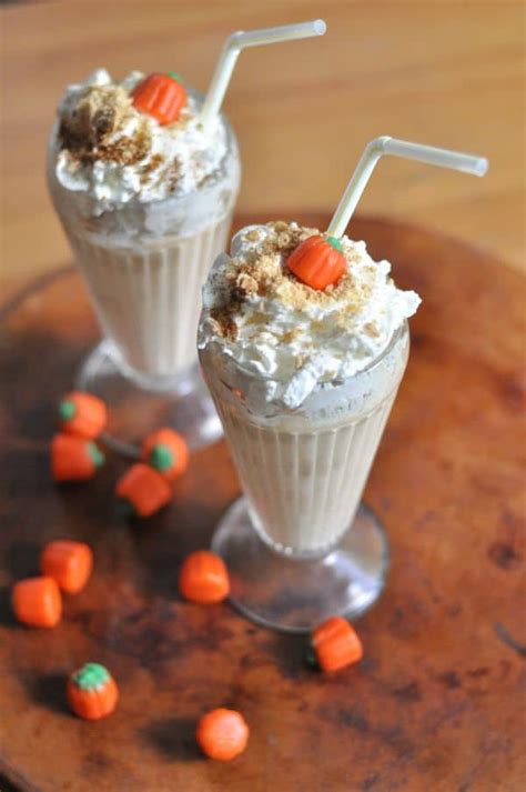 Pumpkin Milkshake - Dining with Alice