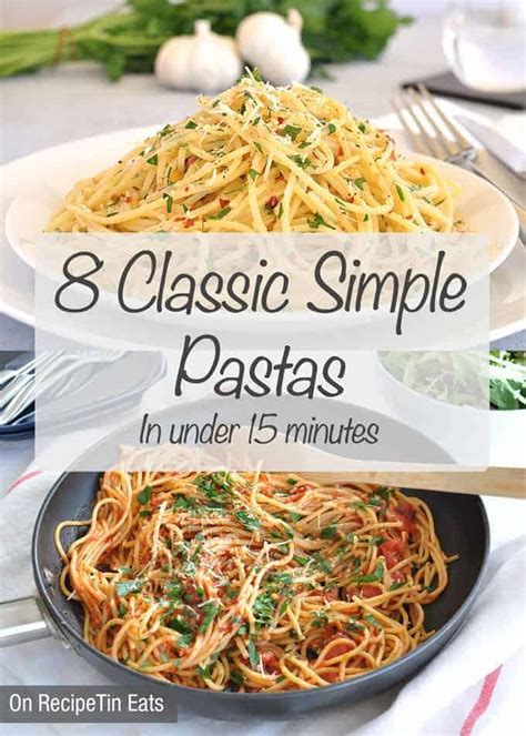 8 Quick And Easy Pasta Recipes | dinrecipes