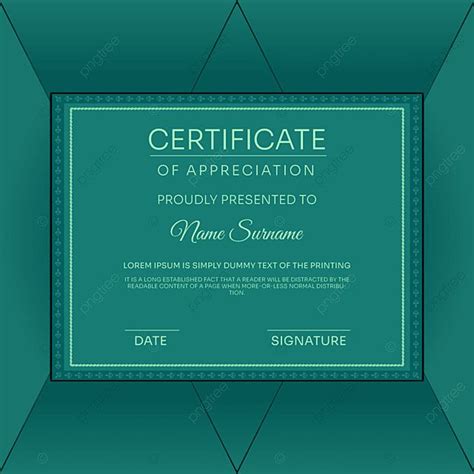 Certificate Design Templates Template Download on Pngtree