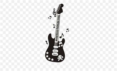 Bass Guitar Black And White Musical Note, PNG, 500x500px, Watercolor, Cartoon, Flower, Frame ...