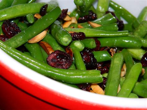 I Knead to Bake: Cranberry Almond Green Beans